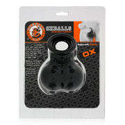 Oxballs - Sacksling 2 - Ballenhouder met Cockring - Zwart