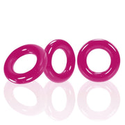 Oxballs - Willy - Cockring - 3 stuks - Hot Pink