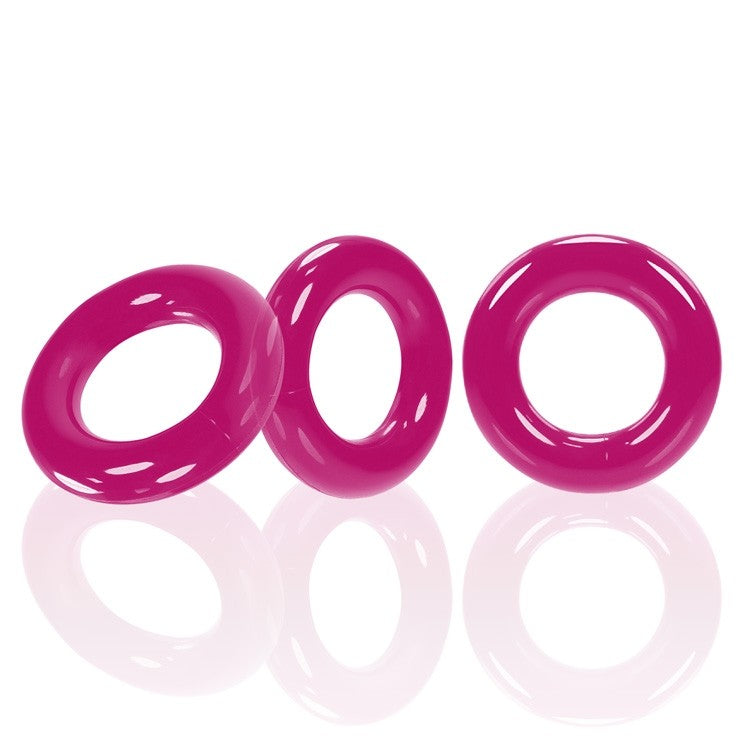 Oxballs - Willy - Cockring - 3 stuks - Hot Pink