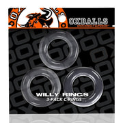 Oxballs - Willy - Cockring - 3 stuks - Transparant