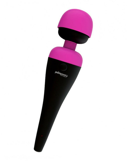 PalmPower - Recharge Wand Vibrator - Waterproof - Roze/Zwart