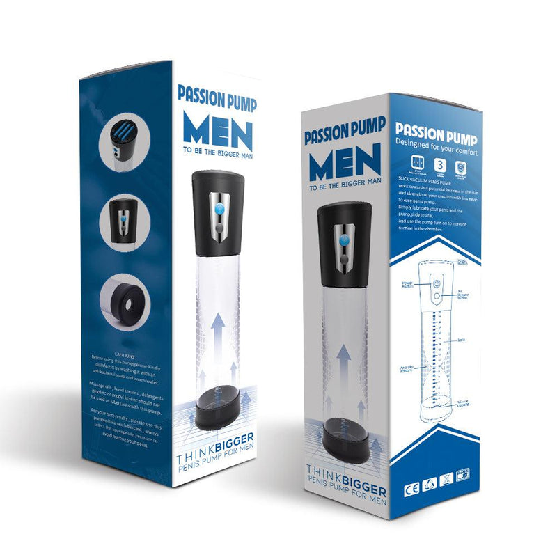 Klipon Basics - Passion Pump - Penispomp - Automatische Penis Pomp - Lengte 29 cm - ABS-Erotiekvoordeel.nl