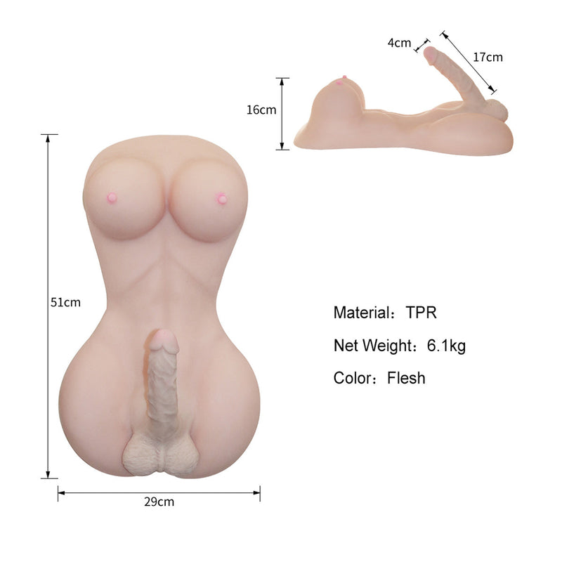 Perfect Toys - Masturbator She-Male Lichaam