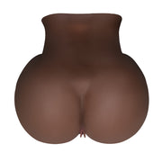 Perfect Toys - Mega Masturbator - Large Met Twee Gaten - Bruin