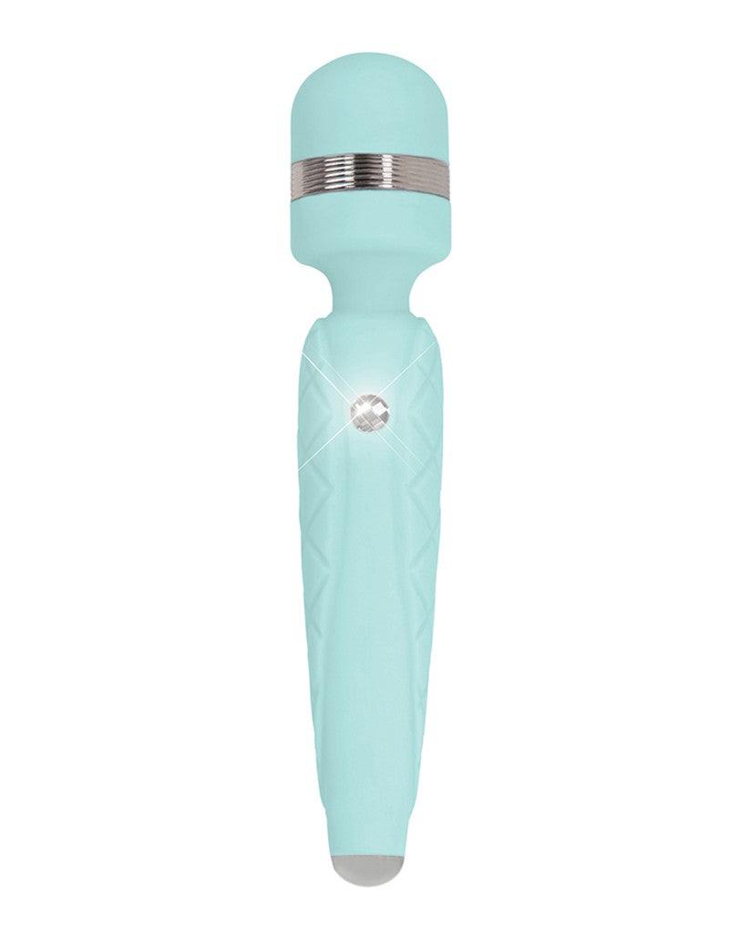 Pillow Talk - Cheeky Wand Massager - Lichtblauw