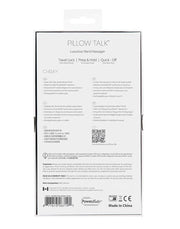 Pillow Talk - Cheeky Wand Massager - Lichtblauw