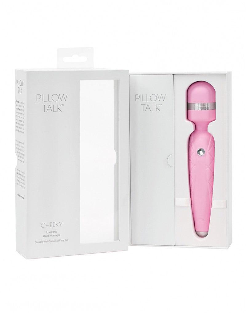 Pillow Talk - Cheeky Wand Massager - Lichtroze
