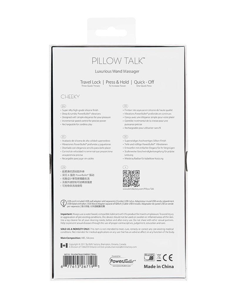 Pillow Talk - Cheeky Wand Massager - Lichtroze