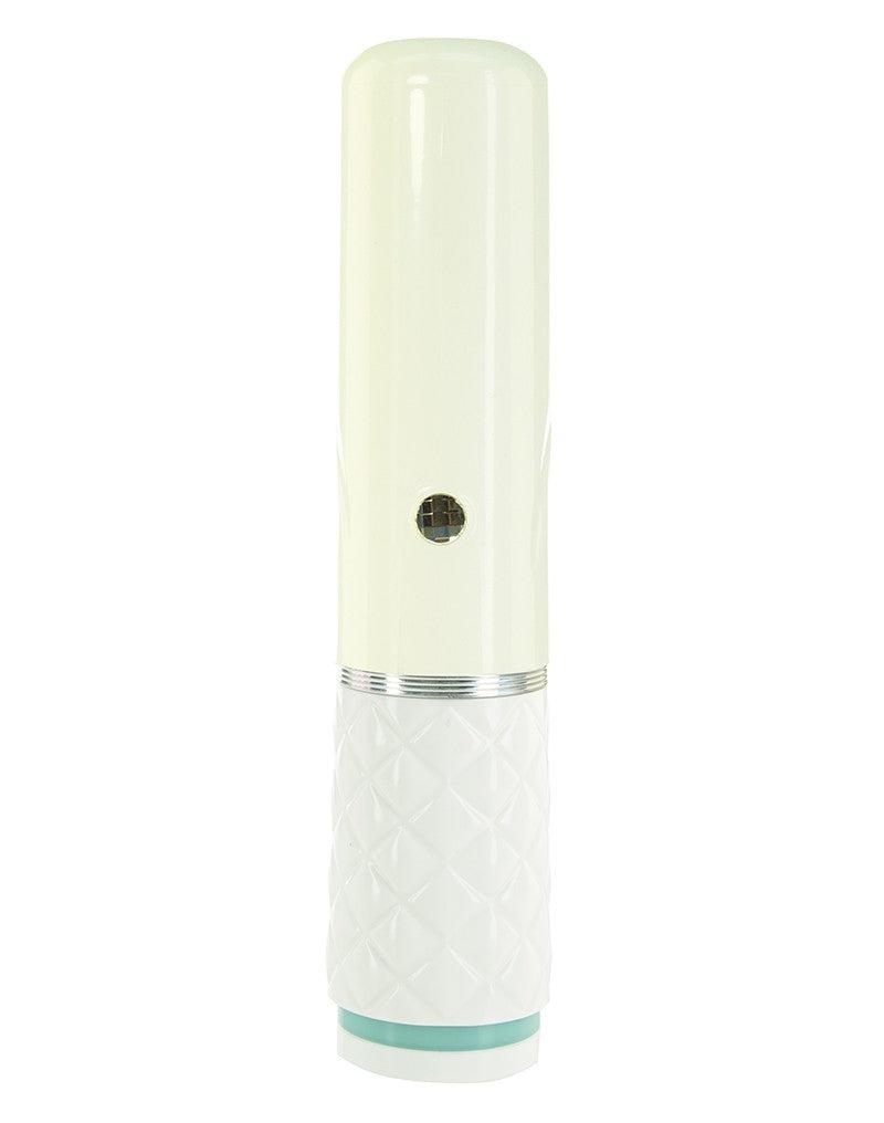 Pillow Talk - Feisty Stotende Vibrator Met handsfree houder - Lichtblauw
