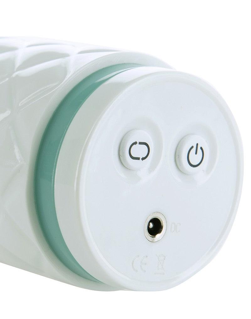 Pillow Talk - Feisty Stotende Vibrator Met handsfree houder - Lichtblauw