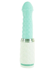Pillow Talk - Feisty Stotende Vibrator Met handsfree houder - Lichtblauw