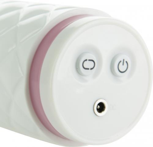 Pillow Talk - Feisty - Stotende Vibrator Met Handsfree Houder - Lichtroze