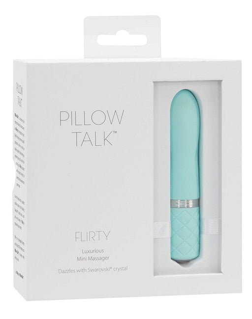 Pillow Talk - Flirty - Mini Vibrator - Lichtblauw