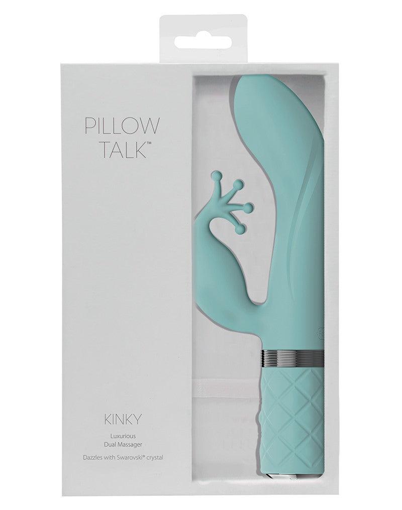 Pillow Talk - Kinky - Rabbit Vibrator - Lichtblauw