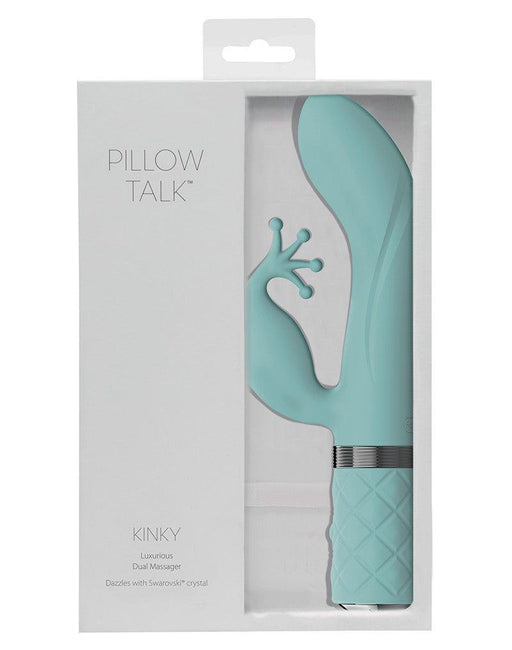 Pillow Talk - Kinky - Rabbit Vibrator - Lichtblauw
