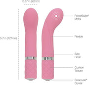 Pillow Talk - Racy - Mini Vibrator - Lichtroze