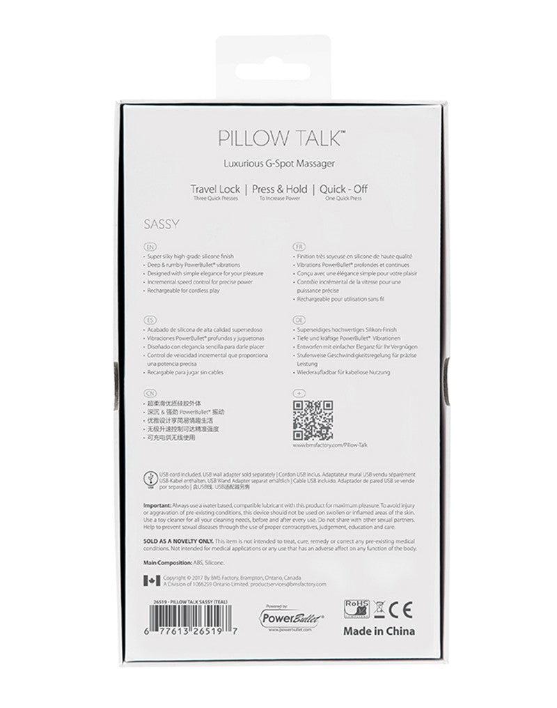 Pillow Talk - Sassy - G-Spot Vibrator - Lichtroze