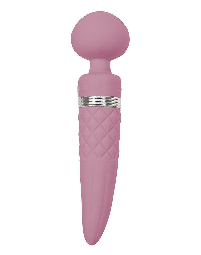 Pillow Talk - Sultry - Roterende Wand & G-spot Vibrator - Met verwarmingsfunctie - Dusty Rose