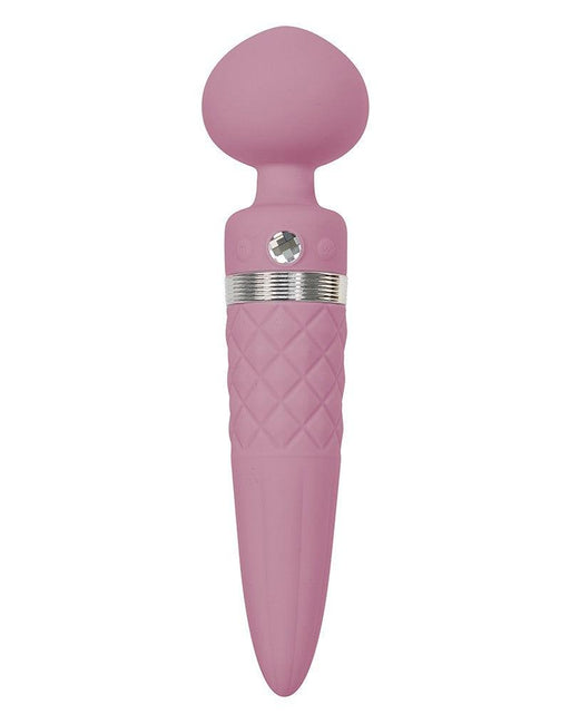 Pillow Talk - Sultry - Roterende Wand & G-spot Vibrator - Met verwarmingsfunctie - Dusty Rose