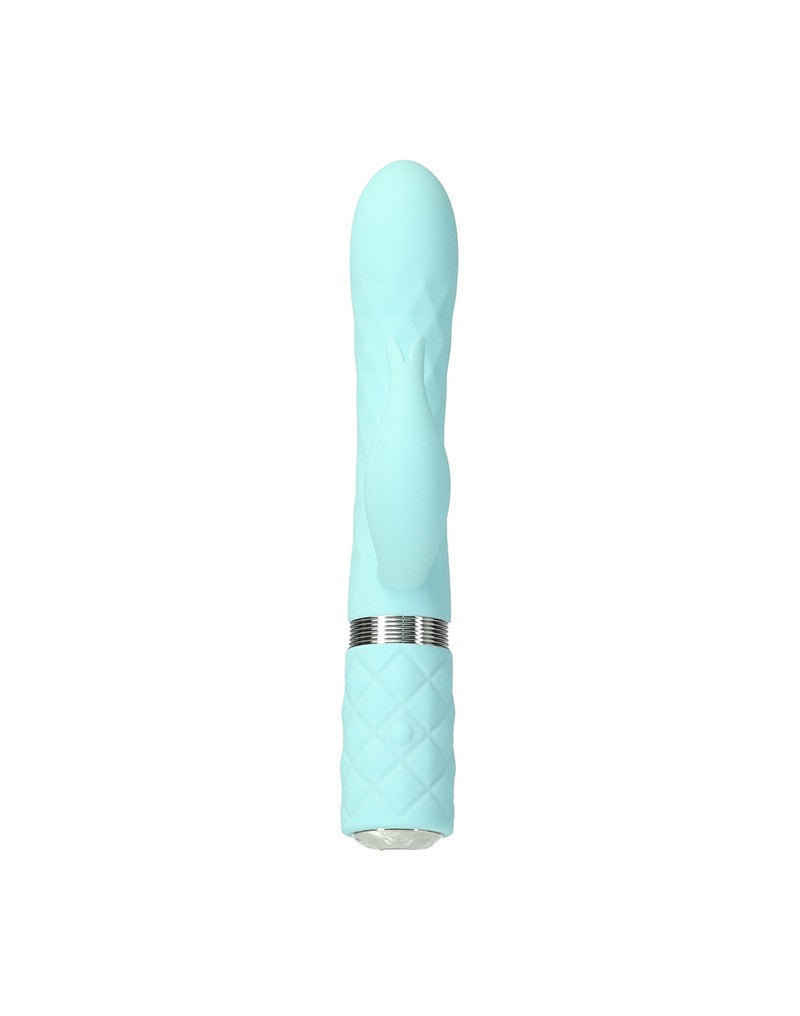 Pillow Talk - Lively - Rabbit Vibrator - Lichtblauw