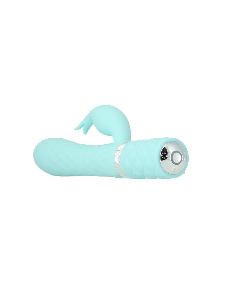 Pillow Talk - Lively - Rabbit Vibrator - Lichtblauw