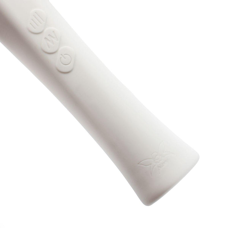 Pixey - Aqua Mini Wand Vibrator - The White Edition - Sterke en Stille Motor - Wit