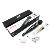 Pixey DeLuxe - Black Chrome Edition - Oplaadbare Wand Vibrator - de krachtigste die er is
