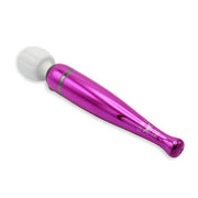 Pixey DeLuxe - Pink Chrome Edition - Oplaadbare Wand Vibrator - de krachtigste die er is