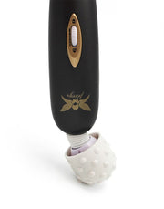 Pixey - Exceed V2 - Wand Vibrator met Beweegbare Kop - Zwart