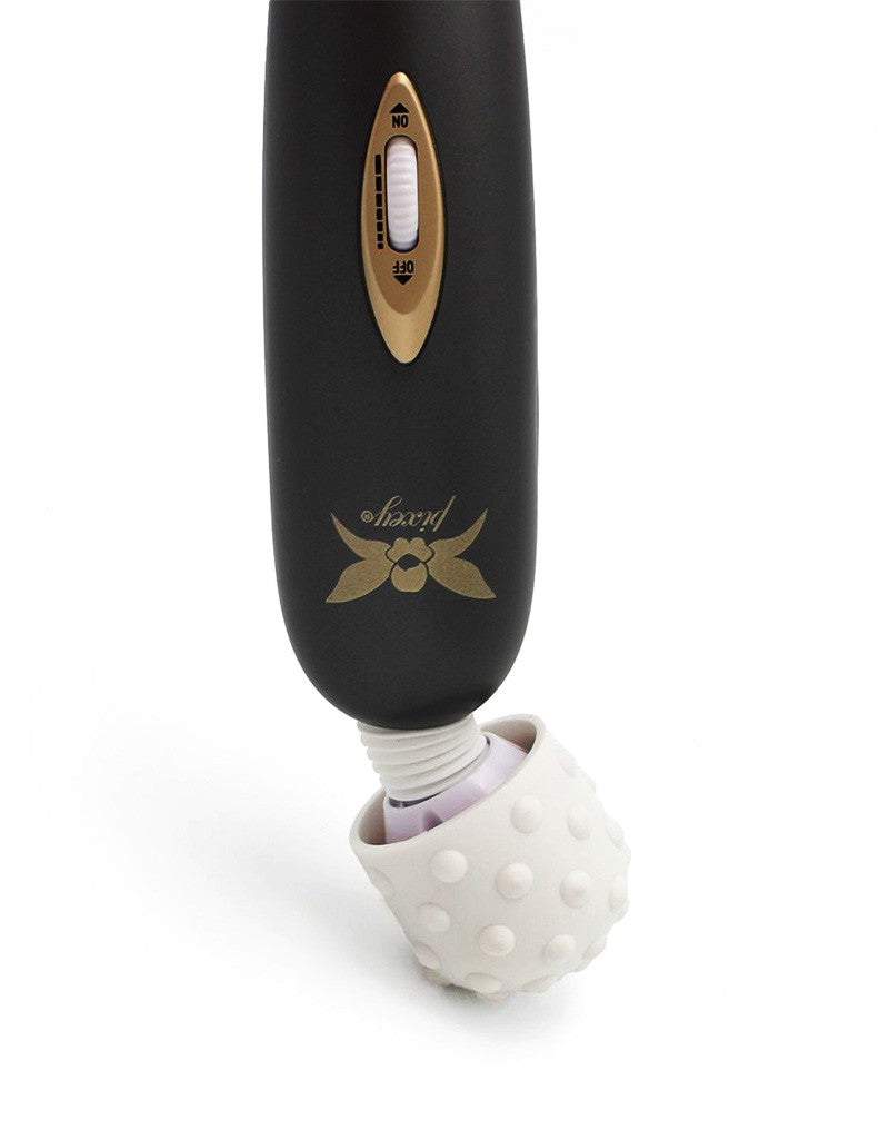 Pixey - Exceed V2 - Wand Vibrator met Beweegbare Kop - Zwart