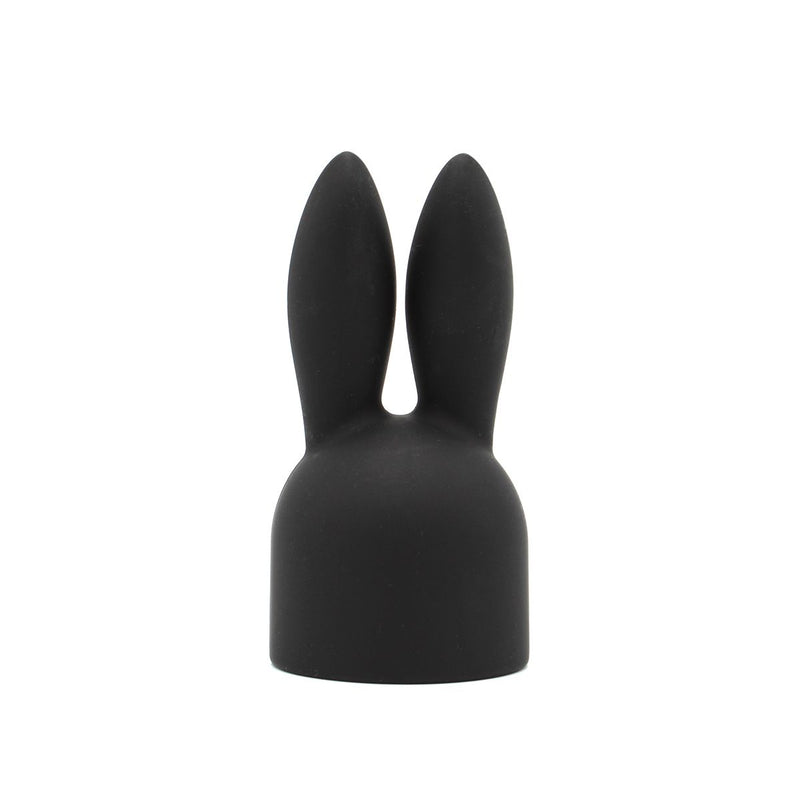 Pixey Turbo - Wand Vibrator - Massager - Black Edition - Met Twee Opzetstukken
