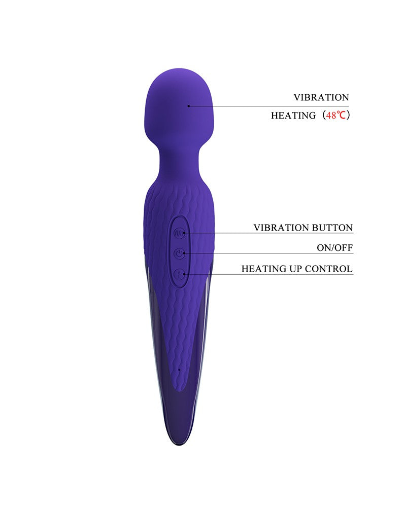 Pretty Love - Antony Youth - Verwarmende Wand Vibrator - Paars