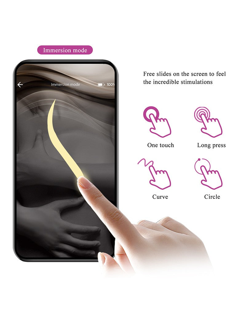 Pretty Love - August - G-Spot Vibrator - Met App Control - Dieproze