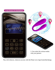Pretty Love - August - G-Spot Vibrator - Met App Control - Dieproze