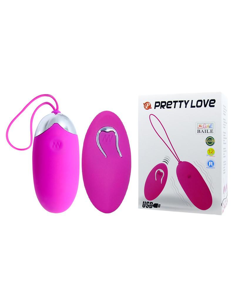 Pretty Love - Berger - Oplaadbaar Vibrerend Eitje Met Afstandsbediening