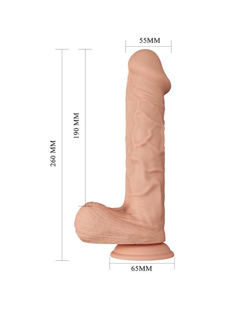 Pretty Love Bergrisi Realistische Dildo 26 cm met Zuignap