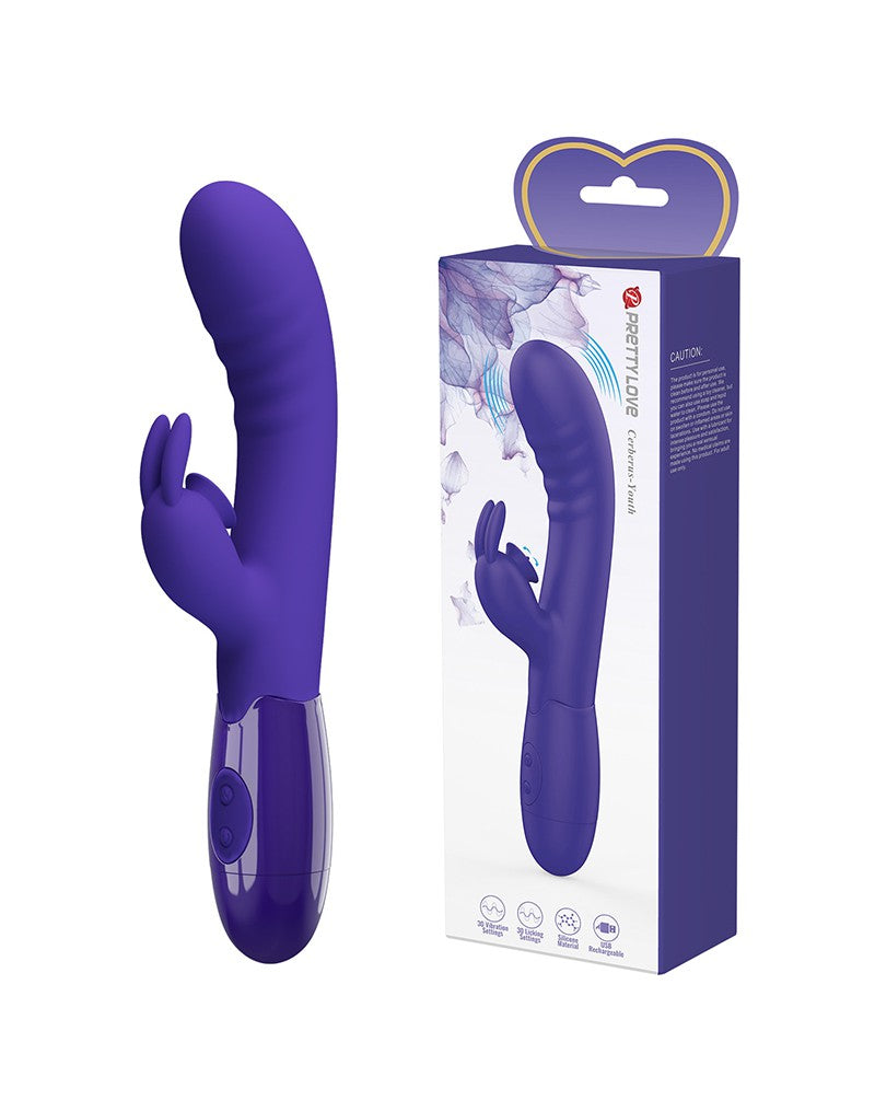 Pretty Love - Cerberus Youth - Rabbit Vibrator - Paars
