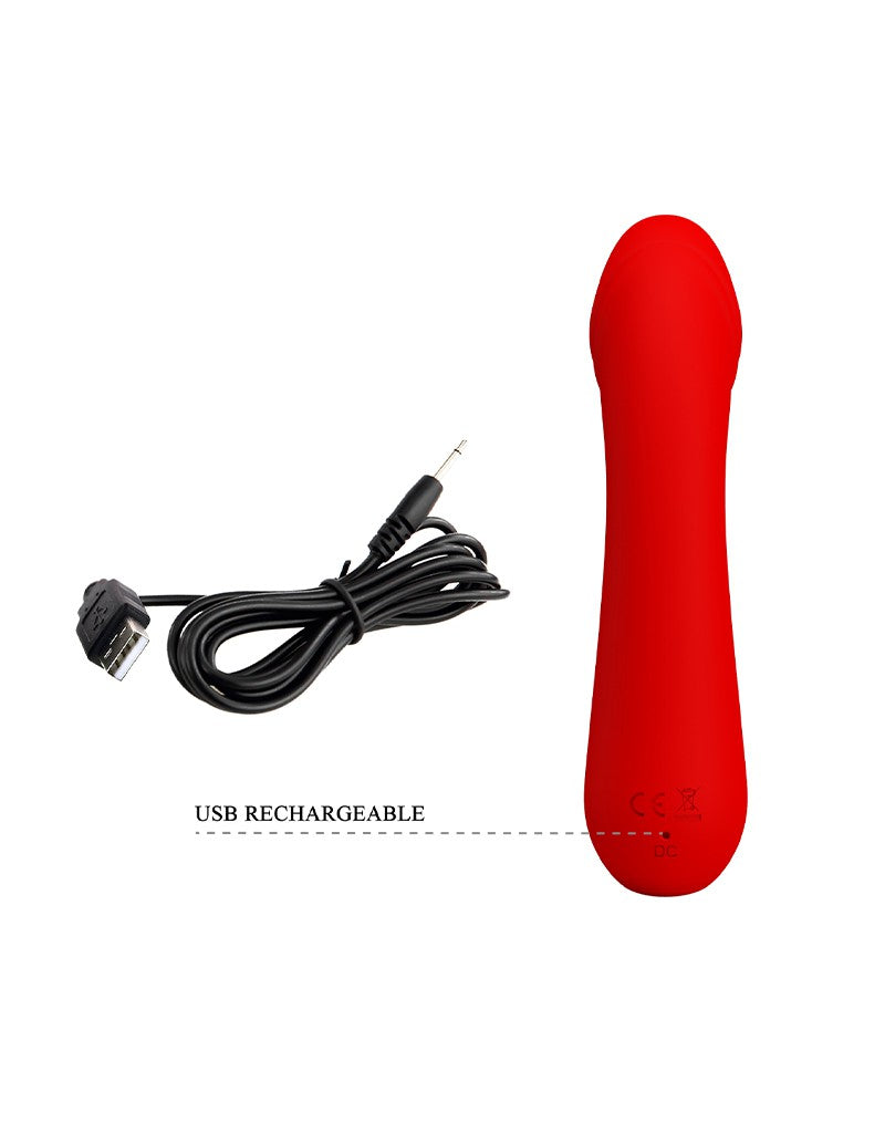 Pretty Love - Cetus - G-spot Vibrator - Rood