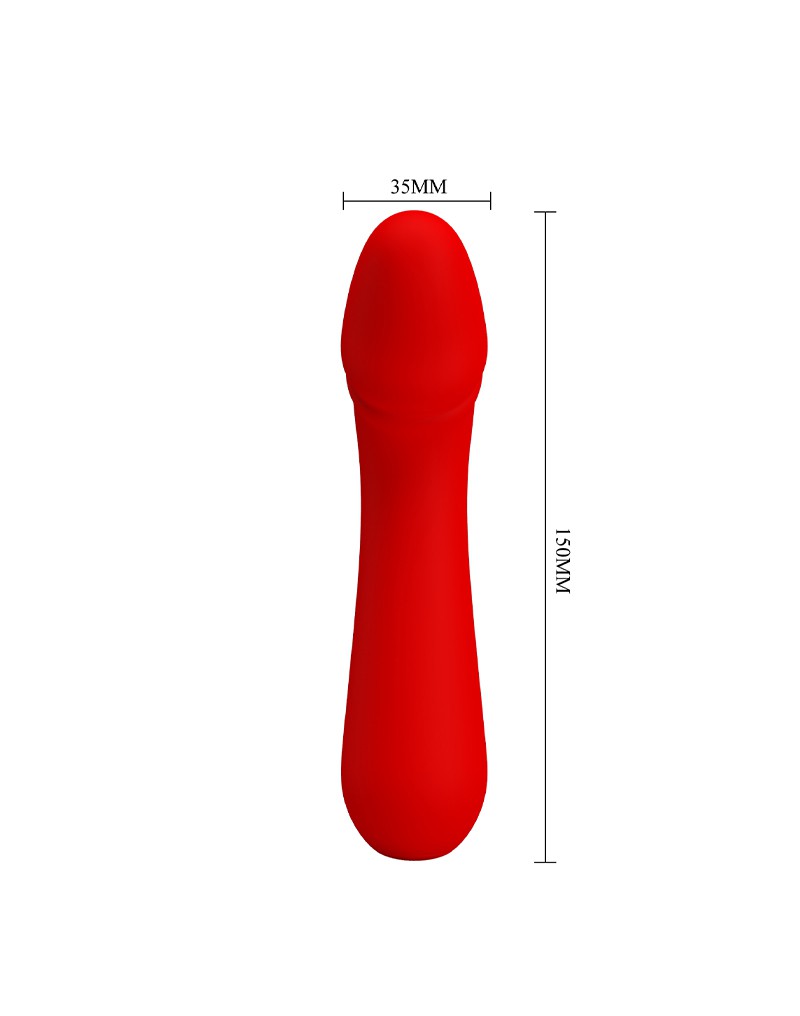 Pretty Love - Cetus - G-spot Vibrator - Rood