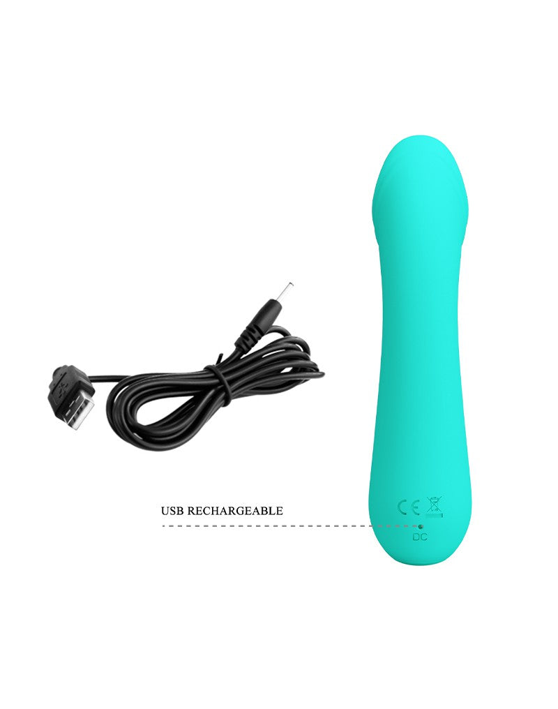 Pretty Love - Cetus - G-spot Vibrator - Turquoise