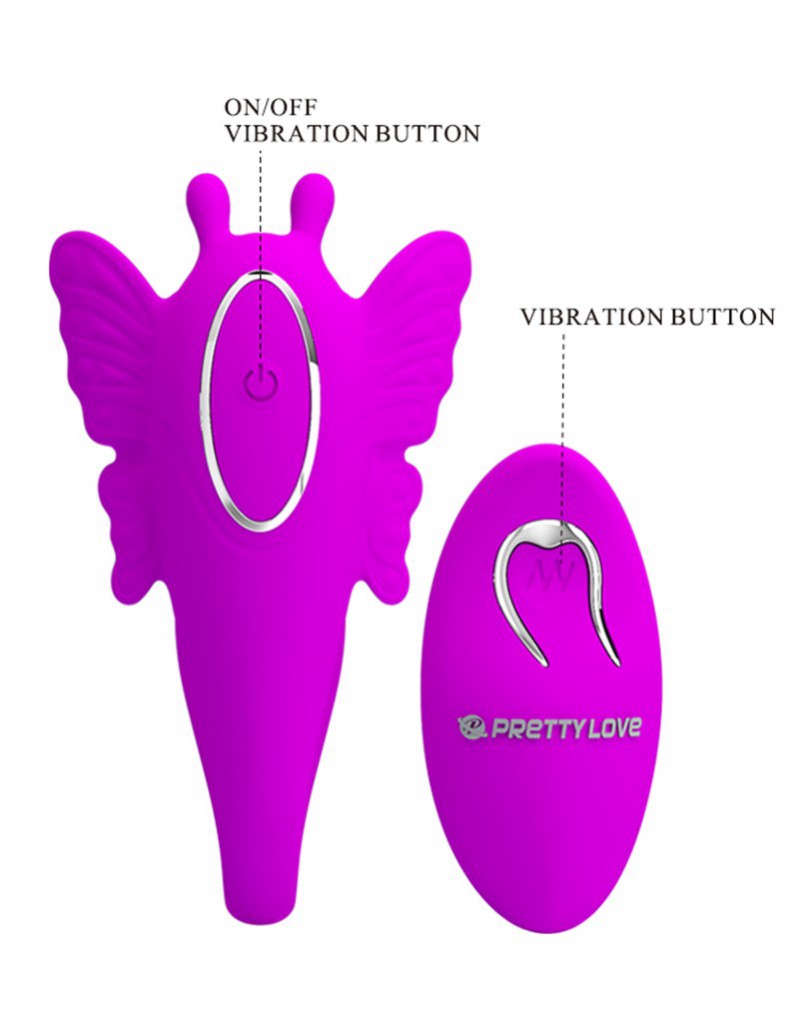 Pretty Love - Chimera - Partner Vibrator - Met Afstandsbediening - Dieproze
