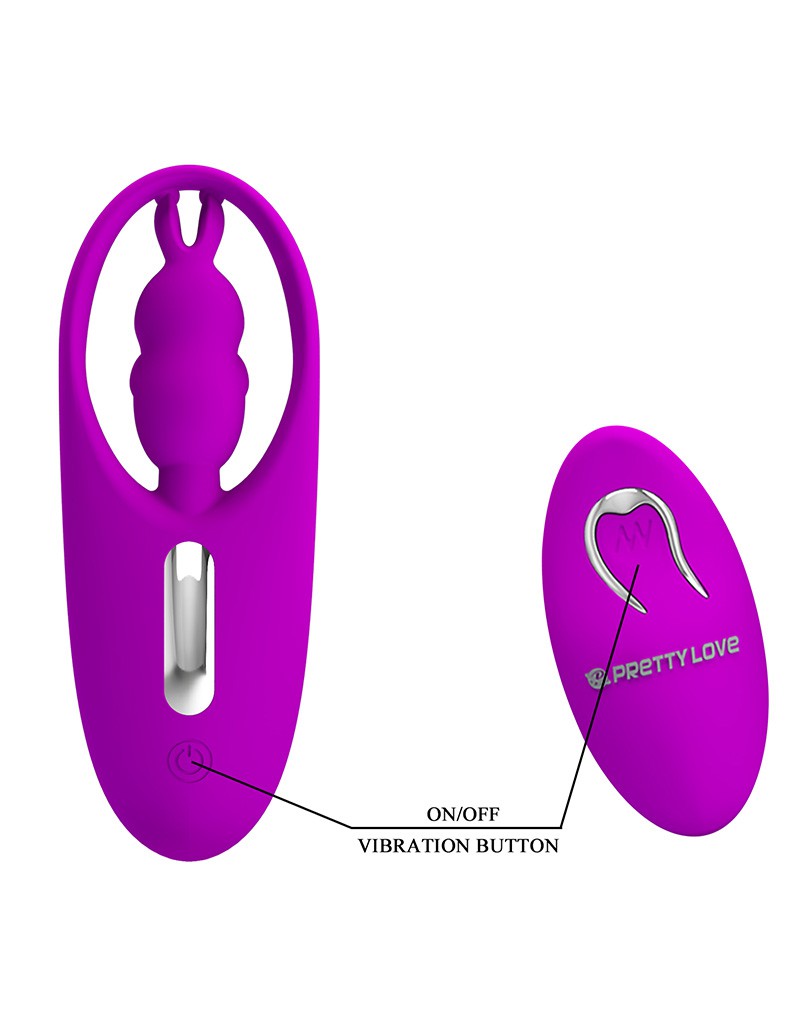 Pretty Love - Clitoris Stimulator & Panty Vibrator Met Afstandsbediening Wild Rabbit - Roze