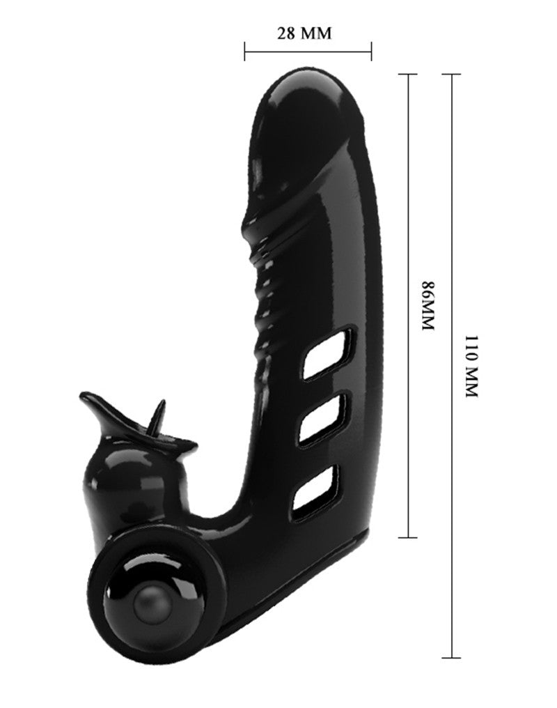 Pretty Love - Corbin - Vinger Vibrator - Zwart