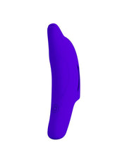 Pretty Love - Delphini - Vinger Vibrator - Paars - Siliconen - USB Oplaadbaar - 10 standen