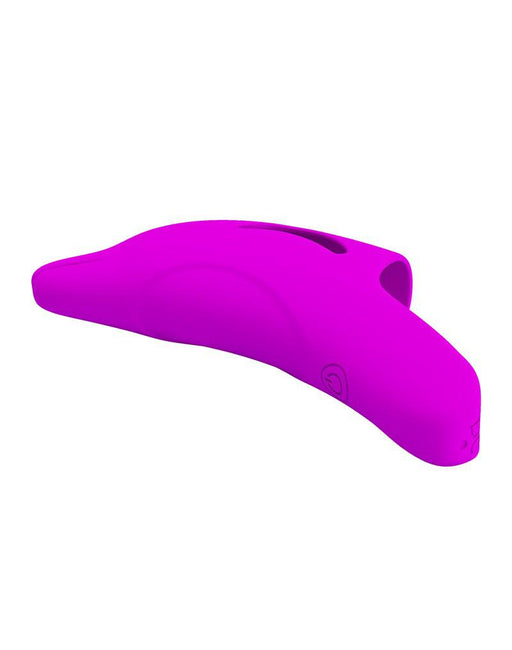 Pretty Love - Delphini - Vinger Vibrator - Roze - Siliconen - USB Oplaadbaar - 10 standen