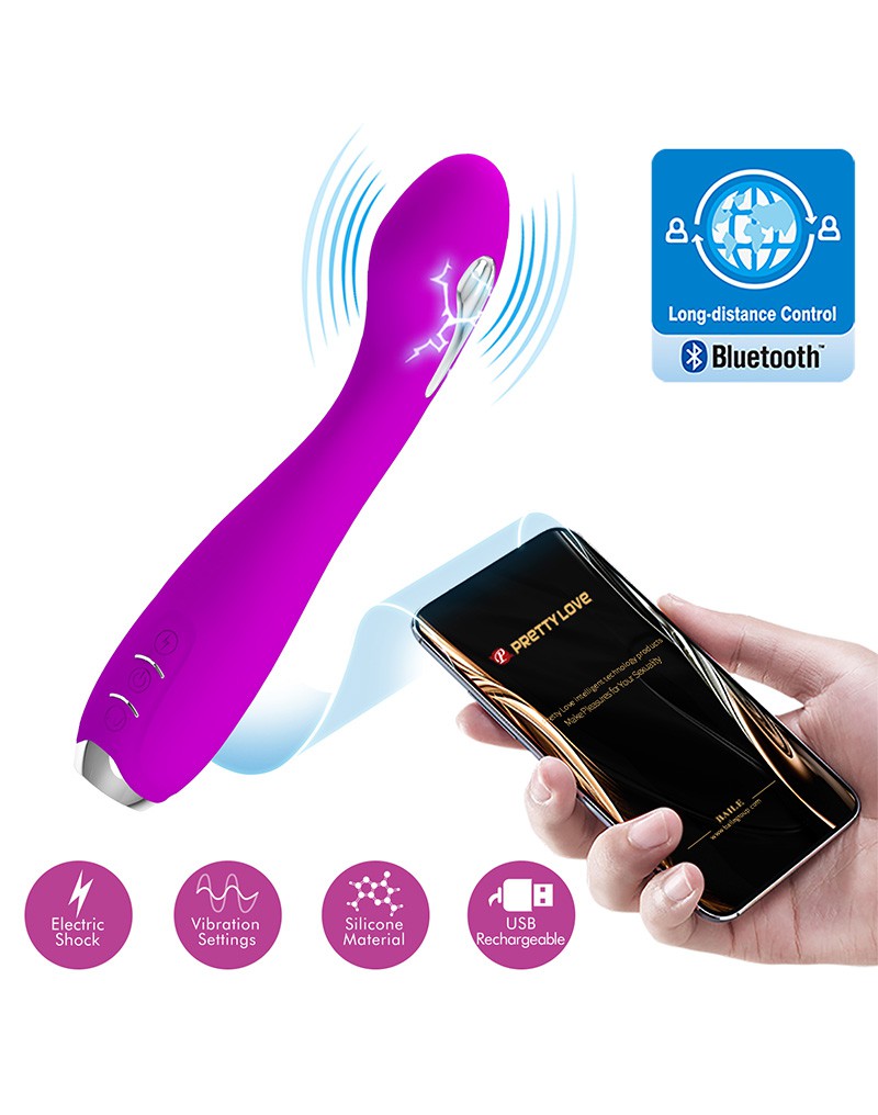 Pretty Love - Elektro Shock E-stim Vibrator Homunculus - Roze