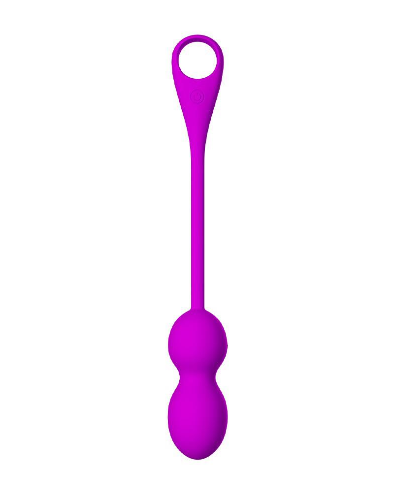 Pretty Love - Elvira - Vibrerende Vaginale Kegel Balletjes - Met App Control - Dieproze