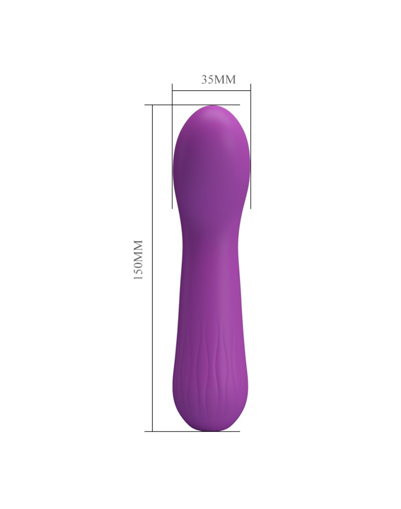 Pretty Love - Faun - Buigzame G-Spot Vibrator - Paars