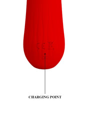Pretty Love - Faun - Buigzame G-Spot Vibrator - Rood