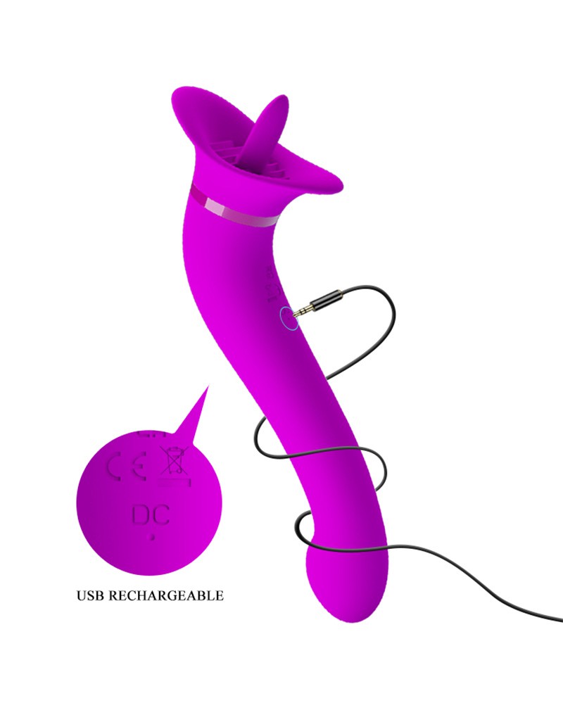 Pretty Love - Faust - Orale Sex Simulator - Roze